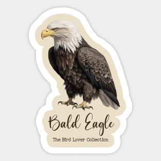 Bald Eagle - The Bird Lover Collection Sticker